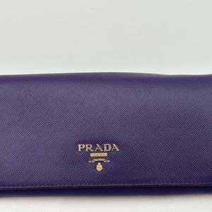 Vintage Prada Wallet - Purple